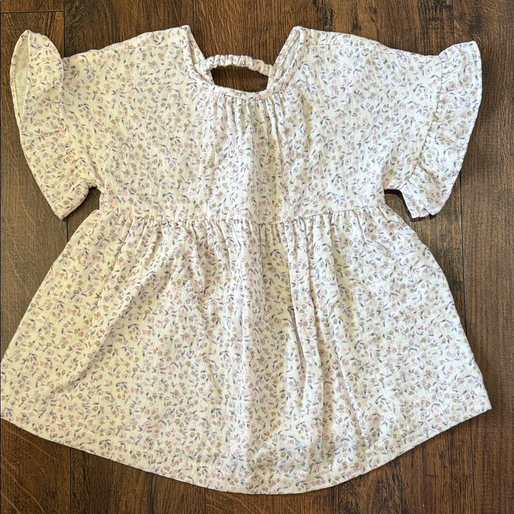 Zara Floral Print Baby Dress